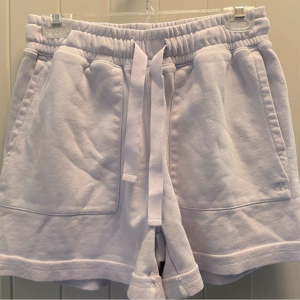 Sweaty Betty 0-2 XS Sweat Shorts drawstring casual summer pastel